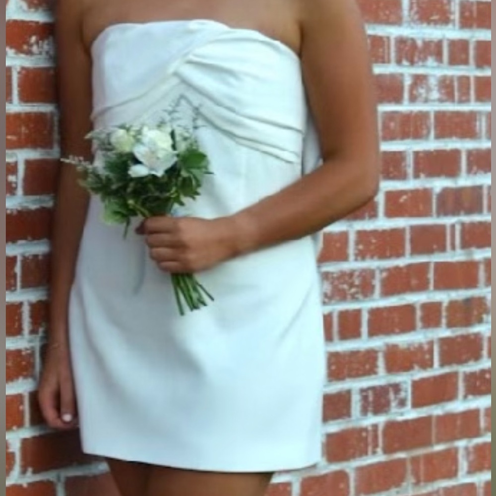Elegant White Women's Dress